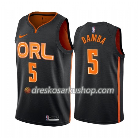 Muški NBA Dres Orlando Magic Mohamed Bamba 5 Nike 2019-20 City Edition Swingman